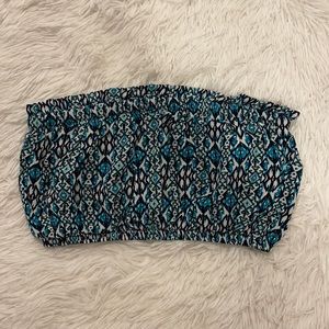 Aqua ( Bloomingdales) tube top